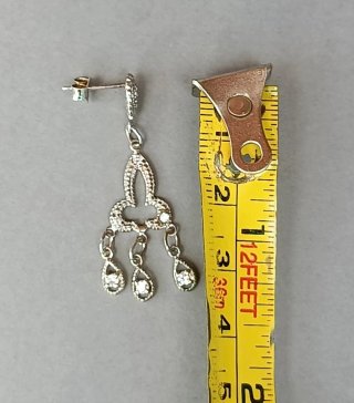Pendientes de Plata con Diseño