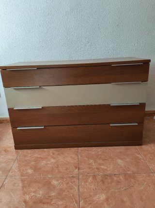 Cajonera madera y metal