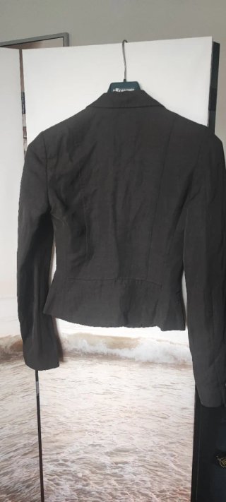 Blazer Calvin Klein Donna Tg 42 Marrone