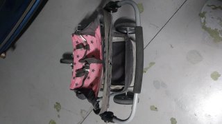 Carrito doble Nenuco estrellas rosa