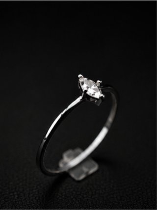Anillo Plata 925 fino y sofisticado mujer