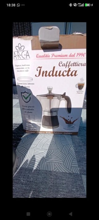 Caffettiera per induzione