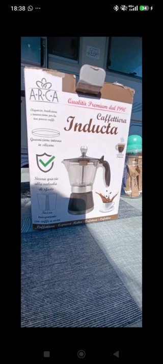 Caffettiera per induzione