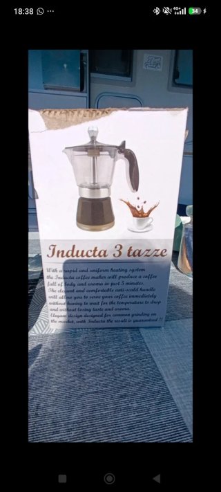 Caffettiera per induzione