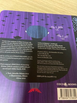 Drácula el primer llibre de nombres. Frankenstein.