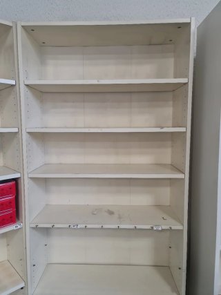 Estanteria Byli, blanca de Ikea
