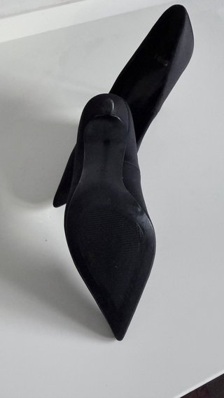 Zapatos de Salón Mango Negros Talla 38