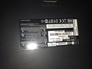 Televisor LG Negro