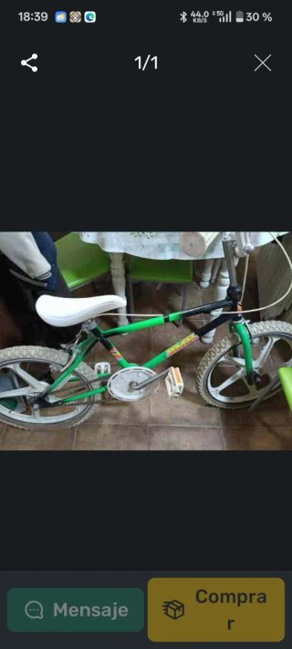 Bicicleta BH Verde