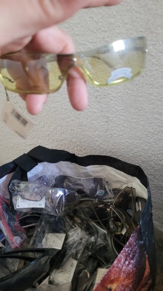 Lote 100 Gafas de Sol Moradas y Azules burdeos neg