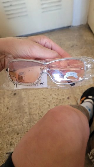 Lote 100 Gafas de Sol Moradas y Azules burdeos neg