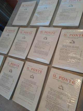Lotto 11 riviste "Il Ponte" - Annata Completa 1962