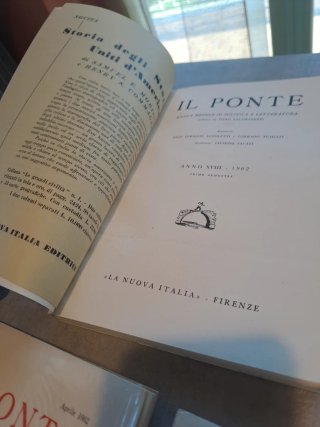 Lotto 11 riviste "Il Ponte" - Annata Completa 1962