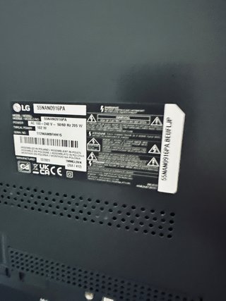 LG NanoCell 55” 4K Smart TV HDMI 2.1 Dolby Vision