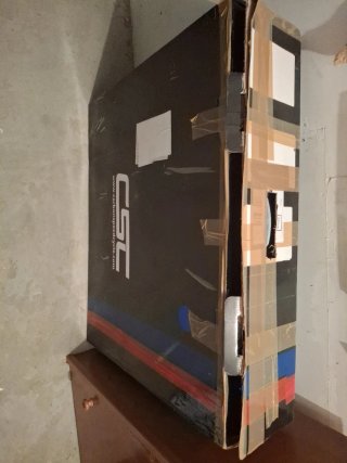 Caja para ruedas de bicicleta