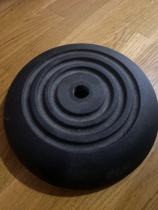 Soporte de micrófono negro