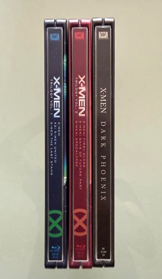 Pack X-Men Steelbook Blu-ray y 4K