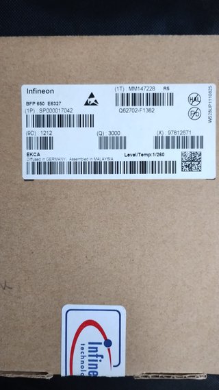 Transistor SMD AH102, ADA-4643, BFG198, BFG540 ecc