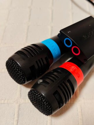 Microfonos SingStar. PlayStation 2.