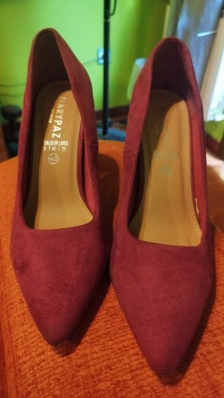 Zapatos de tacón Marypaz fucsia talla 40