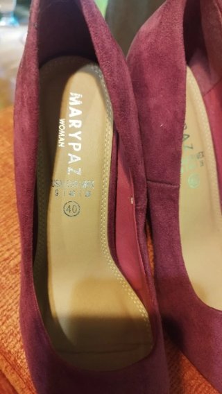 Zapatos de tacón Marypaz fucsia talla 40