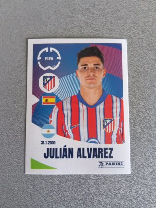 Cromo Mundial de Clubes 2025 Julián Álvarez
