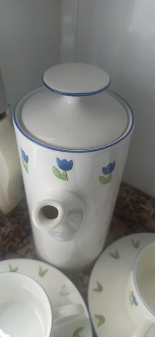 Juego de café de porcelana