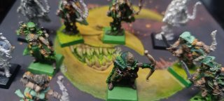 Forestales elfos silvanos Warhammer