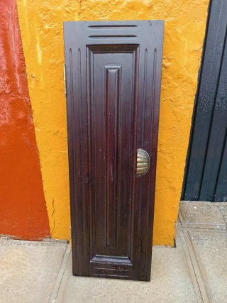 Platero e mobile dispensa rustico in legno massello