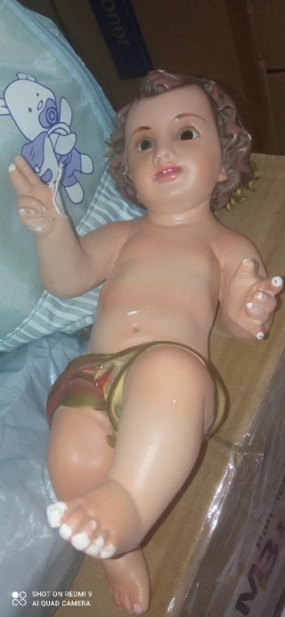 Niño Jesús figura decorativa