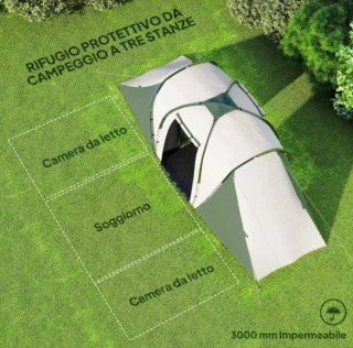 Tenda da Campeggio Familiare