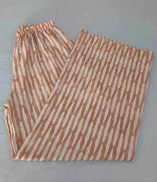 Pantalón palazzo estampado boho chic, talla única