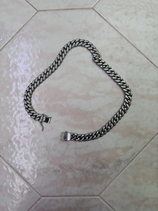 Set di 3 Catene cubane uomo con zirconi