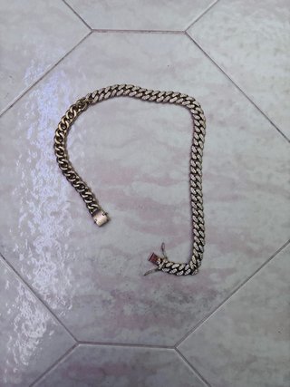 Set di 3 Catene cubane uomo con zirconi