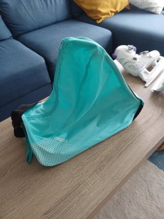 Pattini sul ghiaccio Oxelo, con borsa, taglia regolabile