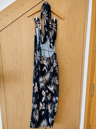 Mono largo estampado floral talla M