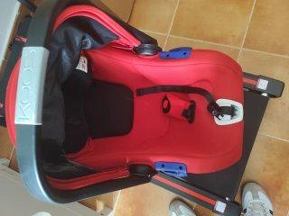 Carrito Jane Epic Rojo grupo 0 solo con massi Cosi