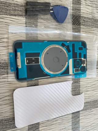 Cover Posteriore iPhone 16 15 14 13 Nero pro