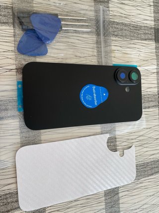 Cover Posteriore iPhone 16 15 14 13 Nero pro