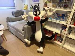 Figura Silvestre Gigante Looney Tunes 120cm
