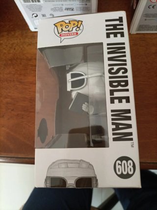 Funko Pop The Invisible Man 608 Universal Monsters
