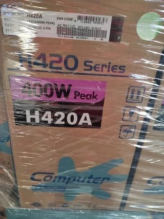 Caja Micro ATX + Fuente + Teclado