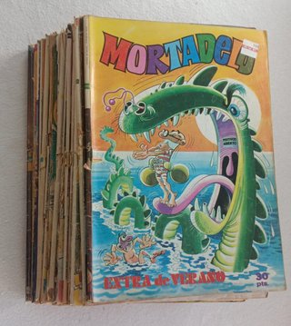 Lote de Mortadelo y Filemón X17 y Saloon X8