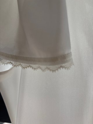 Camisón ligero encaje blanco vintage