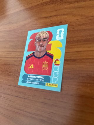 Cromo Lamine Yamal España Mundial 2026