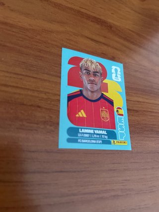 Cromo Lamine Yamal España Mundial 2026