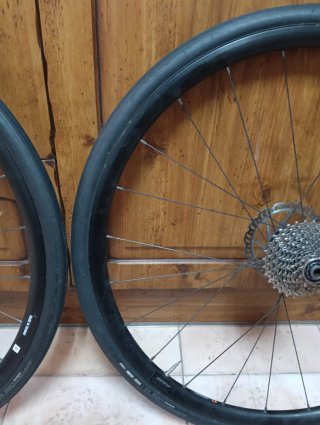 Ruedas Giant PR2 con cassette y discos
