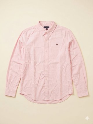Camisa Polo Ralph Lauren Rosa Con Mancha