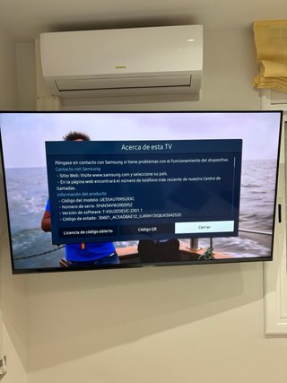 Samsung TV Crystal UHD 4K 55