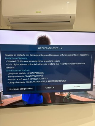 Samsung TV Crystal UHD 4K 55